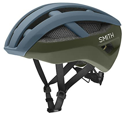 SMITH Network Cycling Helmet – Versatile Adult Road or MTB Bike Helmet with MIPS Technology + Zonal Koroyd Coverage – Lightweight Impact Protection for Men & Women – Matte Stone/Moss, Small