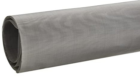 muRzAnsi Woven Wire Mesh 304 Edelstahl Drahtgewebe Mäusegitter Filternetz metallgitter 200 Mesh Metall Drahtg for Belüftung Schutzgitter Metall Wachmann Garten Bildschirm Schränke Filternetz Nagetier