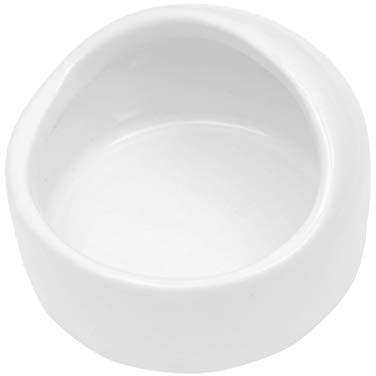 VILLCASE Porzellan Näpfe Für Kleintiere Weiß Futterschale Keramik Für Nagetier Kleiner Keramiknapf Weiß Für Hamster Haustiernapf Für Rennmaus Meerschweinchen Und Igel Geeignet Für Trockenfu