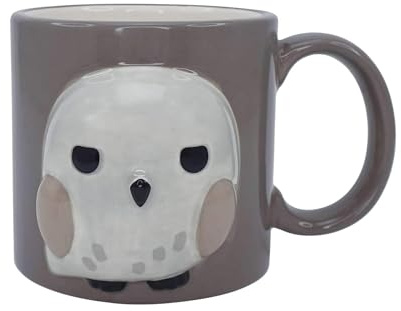 Harry Potter Tasse – Hedwig Eule – 3D-Tasse – 350 ml – Arbeitstasse – Kawaii-Tasse