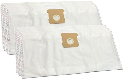 MohMus 10 Premium Vacuum Cleaner Dust Bags For Einhell TC-VC 1812 S | TC-VC 1815 S - Wet-dry Vacuum Cleaner - Wet/Dry | 2351185, Dirt Collection Bag, 15 L