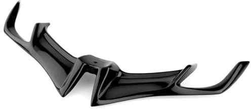 Motorradabweiser Motorrad Abtrieb Nackte Frontspoiler Winglet Aerodynamische Flügel Frontspoiler Kit Für R15 V3 2017 2018 2019 2020 2021 (Color : Black)