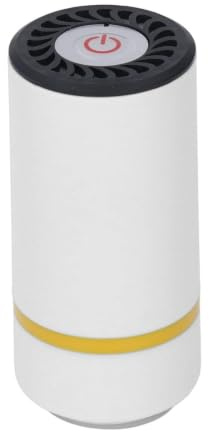 Bomba de Vacío, Máquina Selladora para Ropa, Envasado de Alimentos, Eléctrica, con Batería, Automática de Mano (WHITE)