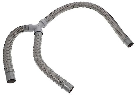 MUCKLILY 3 Wege Abflussrohr Für Küche Professioneller Wasserabfluss Schlauch Für Spüle Und Waschbecken Doppelt Ausgeführt Flexibles Design Für Effiziente Entwässerung