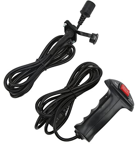 Alomejor Télécommande de Treuil électrique à Main avec Câble D'extension, Interrupteur de Contrôle Universel pour Véhicule Hors Route, Prise et Jeu de Haute qualité Compacte