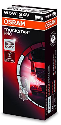 Osram 2845TSP OFF ROAD TRUCKSTAR PRO W5W, 10er Faltschachtel