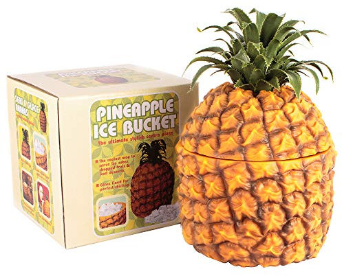 Bar Bespoke Retro Pineapple Ice Bucket - Vintage Plastic Pineapple Shaped Centrepiece