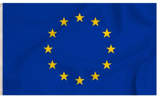 Storm & Lighthouse Drapeaux (1,5 x 0,9 m) European Union