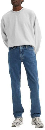 Levi's 514 Straight Fit Jeans, Stonewash Stretch, 36W / 30L Hombre