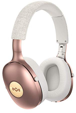 Positive Vibration XL kabellose Kopfhörer (Bluetooth, kompakt, Over-Ear Kopfhörer, Schnellladung, 24 Stunden Akkulaufzeit, iPhone/Android kompatibel, On-Board Mikrofon und Lautstärkeregler)
