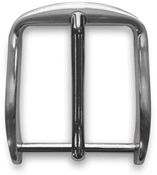 almela - Bältesspänne - 40 mm brett - 4cm - Ersättningsspänne - Borstat silver - Ersättningsspänne - Buckle belt (Silver 40mm)
