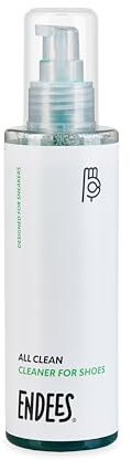 endees - All Clean Soluzione Detergente per Tutte le Calzature (200ml) - Schiuma Attiva per Pulizia Profonda e Protezione - Per Tutti i Materiali Inclusa Pelle Scamosciata - Elimina Sporco e Polvere