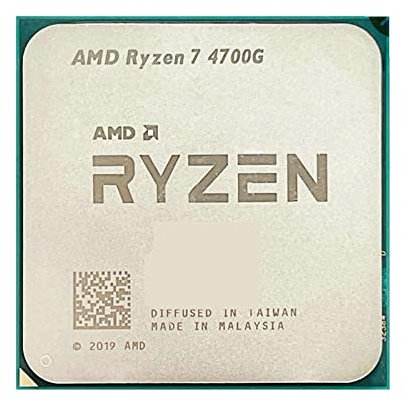 Ordinateur Processeur AMD Ryzen 7 4700G R7 4700G 3,6 GHz à Huit cœurs Seize Fils 65 W L3 = 8 M 100-000000146 Socket AM4 Accessoires