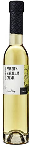WAJOS Pfirsich-Maracuja Crema mit Weißweinessig, Pfirsich Essigzubereitung 250ml, 3% Säure