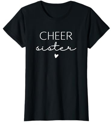 Cheer Sister Cheerleading T-Shirt