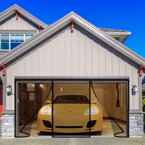 Fliegengitter tür 80x210cm Robustes Fiberglas & extra starke Magnete Insektenschutz Balkontür Fliegenvorhang Terrassentür Fliegenschutz,Magnetvorhang ohne Bohren Schwarz