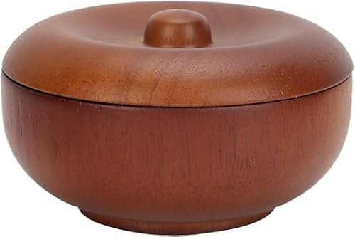 TUKRPQMRI Bol à Savon de Rasage en chêne/46