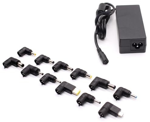 Cargador universal de portátil AJP de 65 W 12 puntas con cargador de portátil USB TIPO C para Asus para Le-novo para Samsung Dell Acer para Toshiba HP Notebook Ultrabook Chromebook AIO PC Power Supply