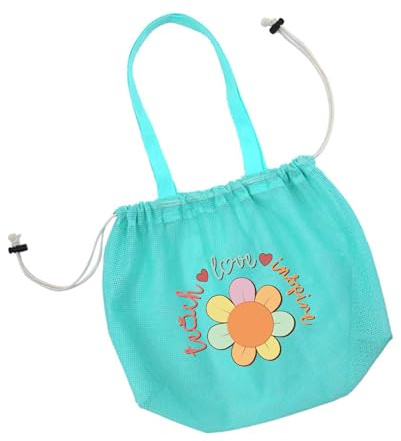 Drawstring Beach Toy Bag Sand Meshes Swimming Pool Shell Collecting Boys And Girls Sand Mesh Swimming Pool For Boys And Girls