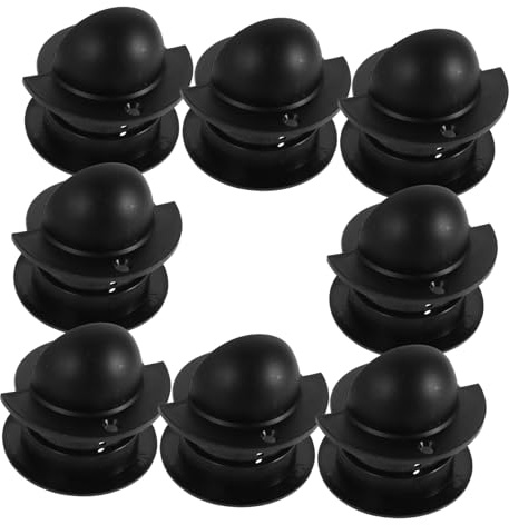 Toyvian 8 Sets Foosball Table Replacement Entry Cups and Plastic Entry Dishes for Desk Soccer Machines Wear-resistant Plastic and Parts Compatible with Table Football Models Precision