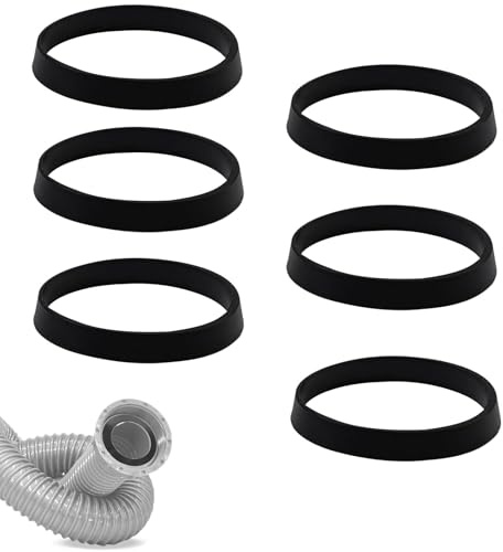 Rubber Washers for Plumbing,6PCS O-Rings Rubber Assorted Seal Kit Sink Plug Rubber Seal Rubber Gasket for Water Pipe Sealing Ring Silicone Drain Seal Rubber Washers for Filling Loop