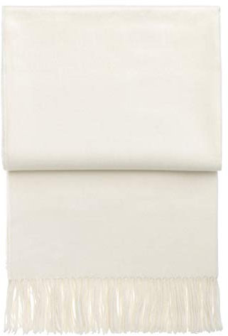 Elvang Decke Luxury Baby Alpaka Wolle weiß 130 x 200cm