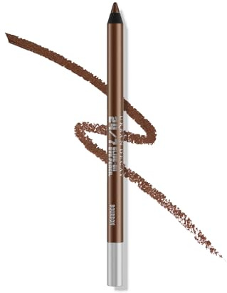 URBAN DECAY 24/7 Glide-On Waterproof Eyeliner Pencil - Smudge-Proof, Long-Lasting, Transfer-Proof, Up to 16HR Wear, Smooth No-Tug Formula, Bourbon (Dark Brown Shimmer) - 0.04 oz