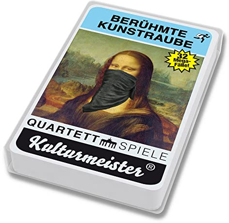 Kartenspiel Berühmte Kunstraube - Vom Kunstraub der Mona Lisa bis Van Gogh
