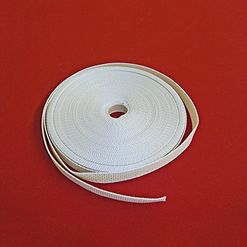 Easy-Shadow - Hochwertiger Rolladengurt Breite 23 mm x Länge 5 m - beige extrem Gurt für Rollladen Maxi Gurtband 5 meter Gurtzugband Zugband für Rolladen Rolladenwickler Aufzuggurt Minigurt Gurtzug Gurtzugband - beige