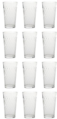 Rastal 122252 Apfelweinbecher, Apfelweinglas, 250ml, H 12,5cm, klar (12 Stück)