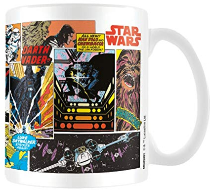Star Wars Kaffeetassen, Keramik, Mehrfarbig, 8x11.5x9.5 cm