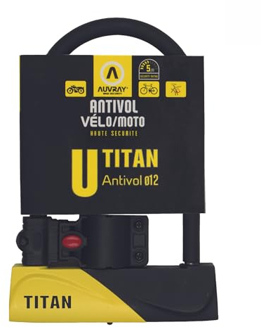 Auvray UTT320AUV motorcykellås, 165 x 320, gul