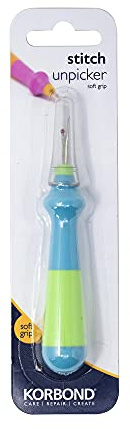 Korbond Easy Grip Seam Ripper – Stitch Unpicker med ergonomiskt stort handtag