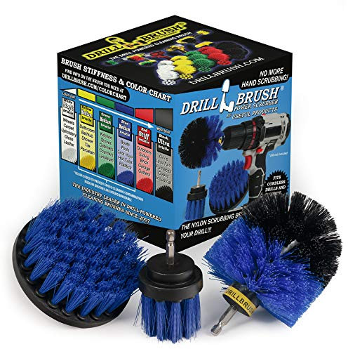 Drill Brush – Drill Brush Attachment – Drill Brush Power Scrubber – Drill Brush Set – Drill Brush Attachment for Cleaning – Drill Brush Kit – Cleaning Drill Brush – Carpet Drill Brush