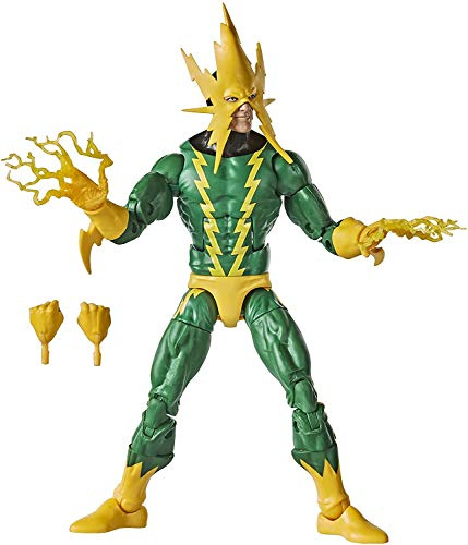Spider-Man Hasbro Marvel Legends Series 15 cm große Marvel‘s Electro Action-Figur, Retro Collection