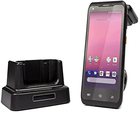 YANZEO SR3000U 4G Mobiltelefon PDA Barcode Handheld Android 10.0 terminal 2D Barcode Scanner WiFi Bluetooth GPS PDA UHF RFID Reader Barcode Reader with Cradle