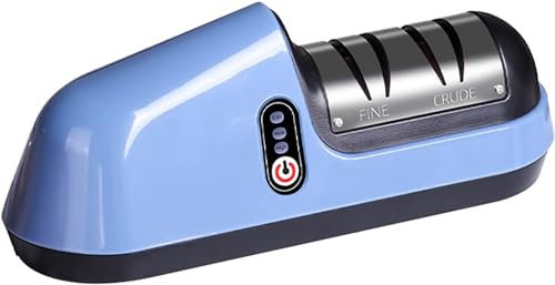 MAHWER Knife Sharpener Electric Knife Sharpener Household Automatic Kitchen Knife Kitchen Knife Sharpener Multifunctional Sharpener Convenient and Practical