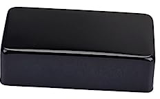 Vaguelly 1stück Schwarzes Humbucker Pickup Cover Aus Kupfer Mit Löchern Gitarren Schützend Und Langlebig Einfache Montage Klassisches Design