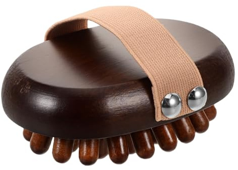 ELAYARD Handmassagebürste mit Meridianfunktion für Rücken und Beine Akupunktur Körpermassagegerät der Gesundheit Handliches Duschpeeling für Tägliche Selbstpflege