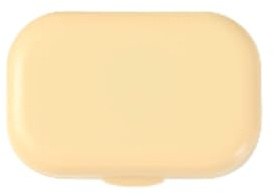 Aramox Lentes de Contacto, Contenedor de Almacenamiento Inodoro, Lindo Diseño para Viajes y Uso Diario, Liviano para Mujeres y Usuarios de Lentes de Contacto (Informe)