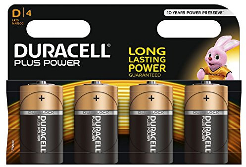 Duracell 3-Batterien Plus Power MN1300 Mono D LR20 4-Blister
