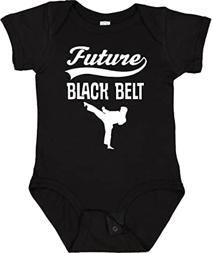 inktastic Martial Arts Future Black Belt Karate Baby Bodysuit 6 Months 0040 Black 2ed97