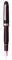 PLATINUM Japanischer Füllfederhalter #3776 Century Rhodium Bourgogne B/Rot / 0,44-0,54 mm/Handgefertigt/Feder aus 14-Karätigem Gold/mit Geschenkbox/Füllhalter