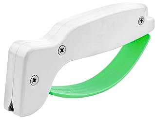 1pc Knife Sharpener, Manual Knife Sharpening Tool, Mini Kitchen Knife Sharpener, Outdoor Portable Handheld, Garden Tool, Suitable for Pruning, Hedge, Garden, Kitchen