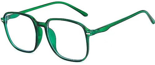 COKYIS Bifokale Lesebrille Groß Lesebrillen Sehhilfe Grün Gleitsichtbrille Quadratisch Computerbrille Mode Presbyopie Lesehilfe Brille Unisex Blendschutz (Color : Green, Size : 2.0X)