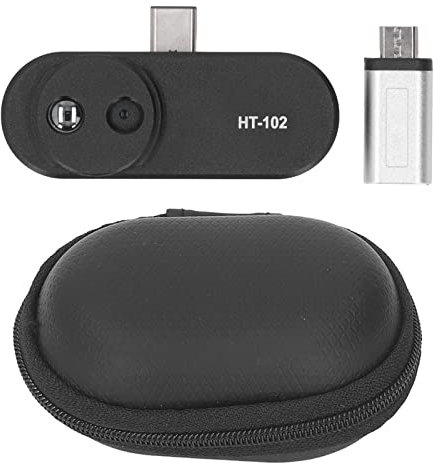 Caméra D'imagerie Thermique Infrarouge ABS IR, Caméra D'imagerie Thermique Pour Téléphone Portable Avec Connecteur Intégré Réglable Pour Bricolage, Propriétaires, Entrepreneurs, Constructeurs