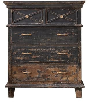 Sideboard-Buffetschrank Retro-Aufbewahrungsschrank Mit Fünf Schubladen Im Alter Von Hotel, Bed & Breakfast, Schlafzimmer Und Wohnzimmer, Personalisierter Aufbewahrungsschrank Küchenbuffet-Aufbewahrung