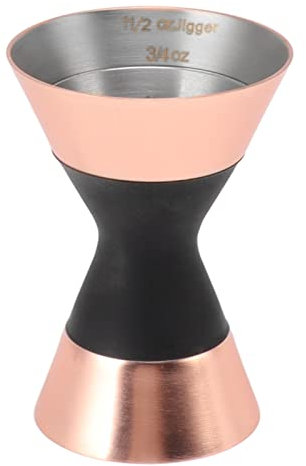 Jigger per Bartending, Jigger Doppio Cocktail Giapponese, Jigger di Misurazione in Acciaio Inossidabile 304, con Misurazioni OZ All'interno, Facile Versamento per Elegante e
