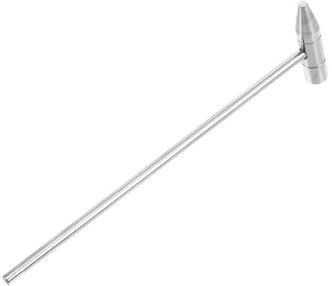 Toyvian Kalimba Stimmhammer aus Metall Robust und Silberfarben für Stimmung von Musikinstrumenten und Kalimba zum Basteln