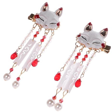 UPKOCH Horquilla De Borla De Metal Decoración Pelo Accesorio De Peinado Para Fiesta o Uso Diario